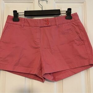 Vineyard Vines cotton pink shorts sz 6 with whale emblem